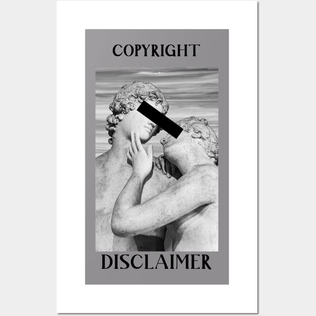 Copyright Disclaimer Wall Art by J&D Designs